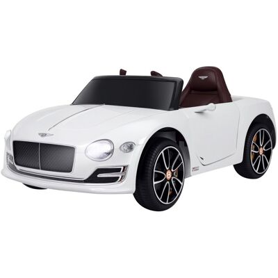 Samochód dziecięcy HOMCOM Bentley GT Licencjonowany samochód dziecięcy elektryczny z pilotem 2 x 390 silników Dziecięcy biały 108 x 60 x 43 cm Samochód dziecięcy HOMCOM Bentley GT Licencjonowany samochód dziecięcy elektryczny z pilotem 2 x 390 silników Dziecięcy biały 108 x 60 x 43 cm