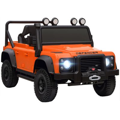 Samochód elektryczny dla dzieci AIYAPLAY, Land Rover Defender 110 SVX 12 V 7 Ah z pilotem, 2 silnikami, klaksonem, pomarańczowymi światłami dla dzie.. Samochód elektryczny dla dzieci AIYAPLAY, Land Rover Defender 110 SVX 12 V 7 Ah z pilotem, 2 silnikami, klaksonem, pomarańczowymi światłami dla dzie..