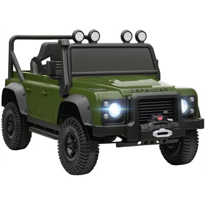 Samochód elektryczny dla dzieci AIYAPLAY, Land Rover Defender 110 SVX 12 V 7 Ah z pilotem, 2 silnikami, klaksonem, światłem dla dzieci w wieku 3-5 l.. Samochód elektryczny dla dzieci AIYAPLAY, Land Rover Defender 110 SVX 12 V 7 Ah z pilotem, 2 silnikami, klaksonem, światłem dla dzieci w wieku 3-5 l..