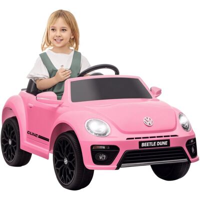 Samochód elektryczny dla dzieci AIYAPLAY Volkswagen Beetle 12V z pilotem 2.4G, klaksonem, światłami LED, portem USB/MP3, pojazd elektryczny dla dzie.. Samochód elektryczny dla dzieci AIYAPLAY Volkswagen Beetle 12V z pilotem 2.4G, klaksonem, światłami LED, portem USB/MP3, pojazd elektryczny dla dzie..