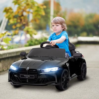 Yulinland Samochód Elektryczny dla Dzieci BMW M4, Dźwięk i Światła, 3-5 km/h, z Pilotem, dla Dzieci w Wieku 3-5 Lat, Czarny Yulinland Samochód Elektryczny dla Dzieci BMW M4, Dźwięk i Światła, 3-5 km/h, z Pilotem, dla Dzieci w Wieku 3-5 Lat, Czarny