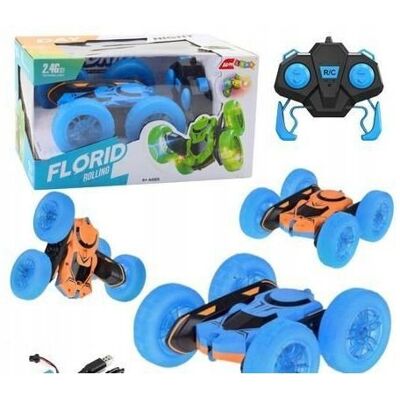 Lean Toys SAMOCHÓD KASKADERSKI RC NIEBIESKI Lean Toys SAMOCHÓD KASKADERSKI RC NIEBIESKI