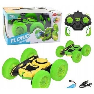 Lean Toys SAMOCHÓD KASKADERSKI RC ZIELONY Lean Toys SAMOCHÓD KASKADERSKI RC ZIELONY