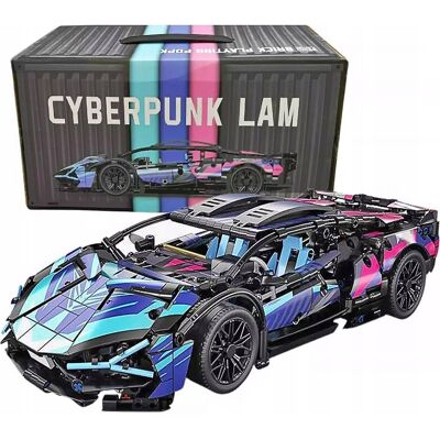 Deco Mariage SAMOCHÓD KLOCKI XL LAMBORGHINI auto do układania duży zabawka miasto droga Deco Mariage SAMOCHÓD KLOCKI XL LAMBORGHINI auto do układania duży zabawka miasto droga