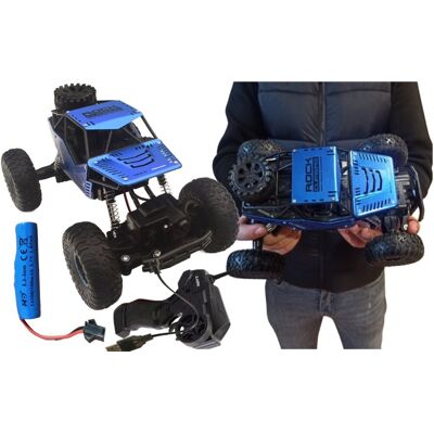 Ciuciubabka Samochód Monster Big Metal Blue Zdalnie Sterowany Dla Dzieci Autko Pilot Rc Ciuciubabka Samochód Monster Big Metal Blue Zdalnie Sterowany Dla Dzieci Autko Pilot Rc