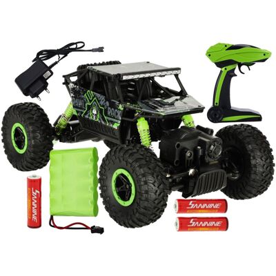 DK Investment Group Samochód Monster Rally RC 4x4 Autko dla dzieci zdalnie sterowane Terenowy Off-road Zielony DK Investment Group Samochód Monster Rally RC 4x4 Autko dla dzieci zdalnie sterowane Terenowy Off-road Zielony