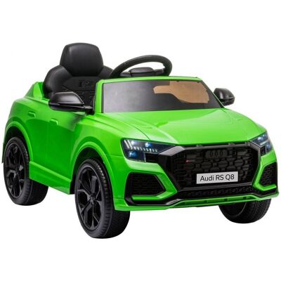 LEAN Cars, Samochód na akumulator Audi RS Q8 zielony LEAN Cars, Samochód na akumulator Audi RS Q8 zielony