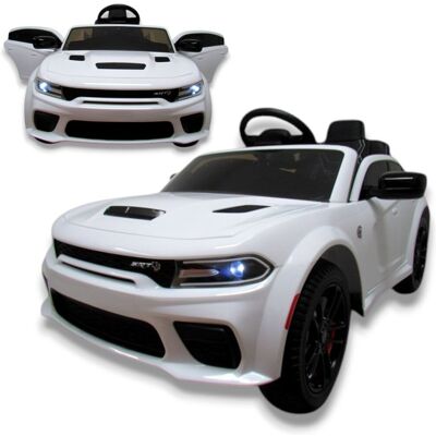 Samochód na akumulator dla dzieci DODGE SRT Auto elektryczne Pojazd dla dziecka Autko Pilot USB Eko-skóra Piankowe koła EVA 4 biegi Zabawka Prezent Samochód na akumulator dla dzieci DODGE SRT Auto elektryczne Pojazd dla dziecka Autko Pilot USB Eko-skóra Piankowe koła EVA 4 biegi Zabawka Prezent