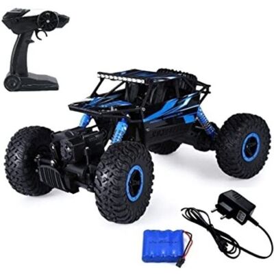 DK Samochód RC ROCK CRAWLER 2.4GHz 1:18 Niebieski DK Samochód RC ROCK CRAWLER 2.4GHz 1:18 Niebieski