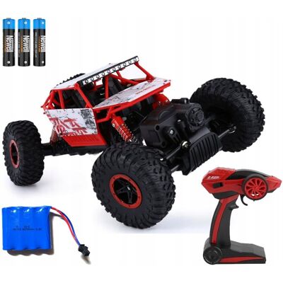 HB Samochód Rc Rock Crawler 4X4 Dwa Silniki Auto Red HB Samochód Rc Rock Crawler 4X4 Dwa Silniki Auto Red