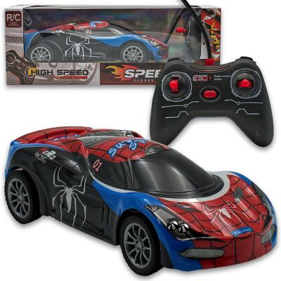 Inny producent Samochód sportowy spiderman zdalnie sterowany auto na pilota r/c światła Inny producent Samochód sportowy spiderman zdalnie sterowany auto na pilota r/c światła