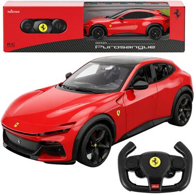 Lean Toys SAMOCHÓD SPORTOWY ZDALNIE STEROWANY NA PILOTA AUTO FERRARI CZERWONE DLA DZIECI Lean Toys SAMOCHÓD SPORTOWY ZDALNIE STEROWANY NA PILOTA AUTO FERRARI CZERWONE DLA DZIECI