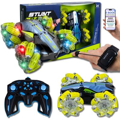 Pltb SAMOCHÓD STEROWANY RĘKĄ I PILOTEM RC DLA DZIECI AUTKO ZDALNIE STEROWANE STUNT CAR TWISTER ŚWIECĄCY DLA WNUKA + EBOOK-2 Pltb SAMOCHÓD STEROWANY RĘKĄ I PILOTEM RC DLA DZIECI AUTKO ZDALNIE STEROWANE STUNT CAR TWISTER ŚWIECĄCY DLA WNUKA + EBOOK-2