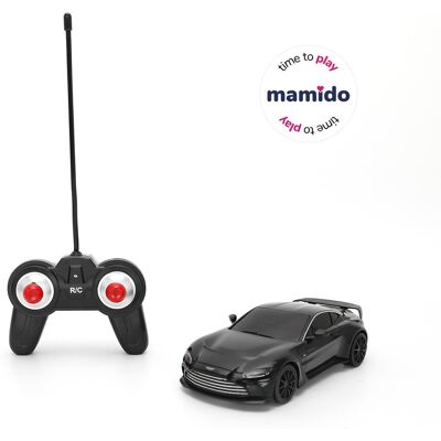 Mamido Samochód zdalnie sterowany Aston Martin 2022 V12 Vantage R/C 1:24 czarny Mamido Samochód zdalnie sterowany Aston Martin 2022 V12 Vantage R/C 1:24 czarny