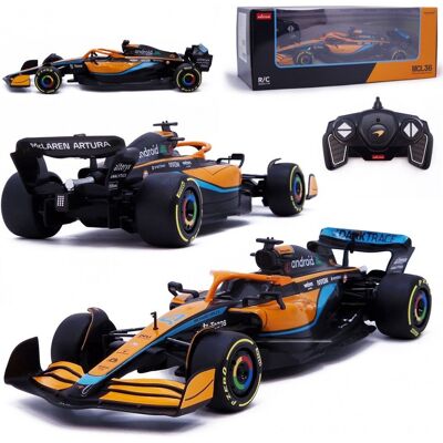 Rastar SAMOCHÓD ZDALNIE STEROWANY AUTKO NA PILOTA BOLID FORMUŁY 1 F1 McLaren MCL36 Rastar SAMOCHÓD ZDALNIE STEROWANY AUTKO NA PILOTA BOLID FORMUŁY 1 F1 McLaren MCL36