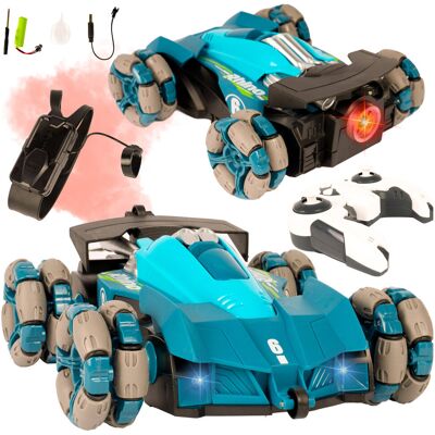 Stator Samochód Zdalnie Sterowany Auto Rc 4x4 na Pilot Akumulator Led Puszcza Dym Stator Samochód Zdalnie Sterowany Auto Rc 4x4 na Pilot Akumulator Led Puszcza Dym