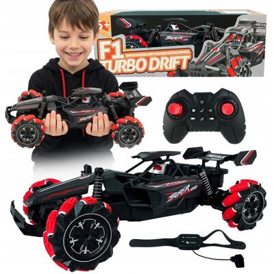 Inny producent Samochód zdalnie sterowany auto RC F1 sterowane ręką z efektem mgły PLAYIO Inny producent Samochód zdalnie sterowany auto RC F1 sterowane ręką z efektem mgły PLAYIO