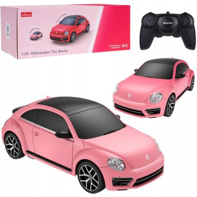SAMOCHÓD ZDALNIE STEROWANY AUTO Volkswagen Beetle Rastar 1:24 Zmienia Kolor SAMOCHÓD ZDALNIE STEROWANY AUTO Volkswagen Beetle Rastar 1:24 Zmienia Kolor