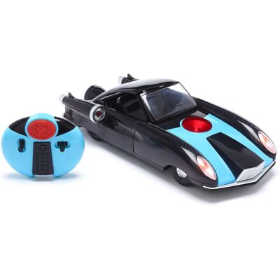 Inny producent Samochód Zdalnie Sterowany Auto Zabawkowe Szybkie Czarno-Niebieskie 36cm Inny producent Samochód Zdalnie Sterowany Auto Zabawkowe Szybkie Czarno-Niebieskie 36cm