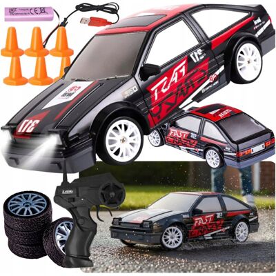 Memfis Samochód Zdalnie Sterowany Do Driftu Napęd 4x4 Auto Rc Sportowy 4wd 1:24 Memfis Samochód Zdalnie Sterowany Do Driftu Napęd 4x4 Auto Rc Sportowy 4wd 1:24