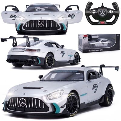Rastar SAMOCHÓD ZDALNIE STEROWANY DUŻE AUTO NA PILOT MERCEDES AMG GT2 LEDY Rastar SAMOCHÓD ZDALNIE STEROWANY DUŻE AUTO NA PILOT MERCEDES AMG GT2 LEDY