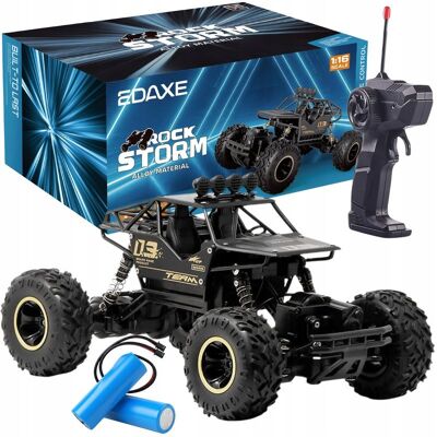 EDAXE Samochód Zdalnie Sterowany Duże Auto Rc Metal Terenowy 4X4 + 2 Akumulatory EDAXE Samochód Zdalnie Sterowany Duże Auto Rc Metal Terenowy 4X4 + 2 Akumulatory