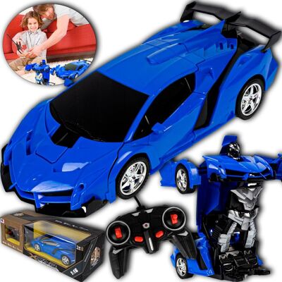 Inny producent Samochód Zdalnie Sterowany Duży 2W1 Auto Robot Pilot Zabawka Transformacja Inny producent Samochód Zdalnie Sterowany Duży 2W1 Auto Robot Pilot Zabawka Transformacja