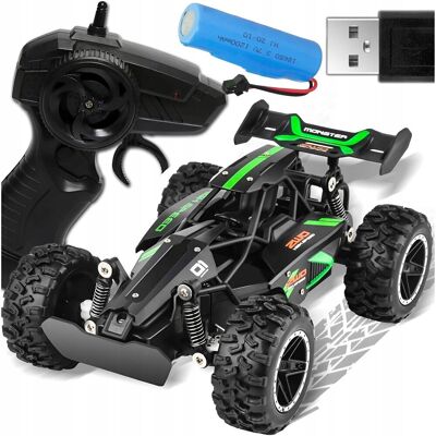 Inny producent SAMOCHÓD ZDALNIE STEROWANY DUŻY RC MONSTER AUTO NA PILOTA WYTRZYMAŁY DRIFT Inny producent SAMOCHÓD ZDALNIE STEROWANY DUŻY RC MONSTER AUTO NA PILOTA WYTRZYMAŁY DRIFT