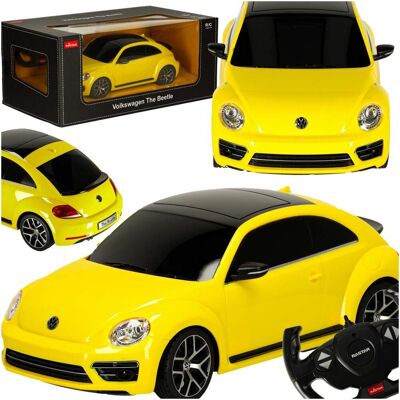 ikonka Samochód zdalnie sterowany Rastar 78000 Volkswagen Beetle 1:14 żółty ikonka Samochód zdalnie sterowany Rastar 78000 Volkswagen Beetle 1:14 żółty
