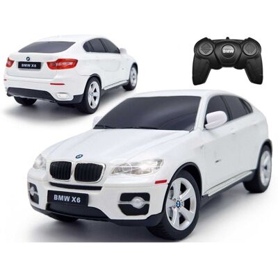 Samochód Zdalnie Sterowany Rc Auto Na Pilot Bmw X6 Ledy Gumowe Koła Rastar Bia Samochód Zdalnie Sterowany Rc Auto Na Pilot Bmw X6 Ledy Gumowe Koła Rastar Bia
