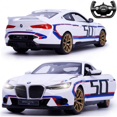 Rastar Samochód Zdalnie Sterowany Rc BMW 3.0 Csl Na Pilota Otwierane Drzwi Ledy Rastar Samochód Zdalnie Sterowany Rc BMW 3.0 Csl Na Pilota Otwierane Drzwi Ledy