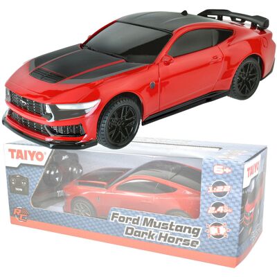 Samochód Zdalnie Sterowany Rc Na Pilota Ford Mustang Dark Horse Szybki Skala 1:22 Samochód Zdalnie Sterowany Rc Na Pilota Ford Mustang Dark Horse Szybki Skala 1:22