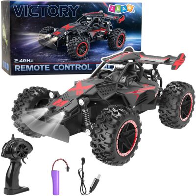 Inny producent Samochód Zdalnie Sterowany RC Terenowy Czerwony 1:18 20 km/h Inny producent Samochód Zdalnie Sterowany RC Terenowy Czerwony 1:18 20 km/h