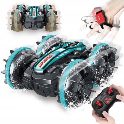 Inny producent SAMOCHÓD ZDALNIE STEROWANY RĘKĄ AUTO TWISTER KASKADERSKI 4X4 360° PŁYWAJĄCY Inny producent SAMOCHÓD ZDALNIE STEROWANY RĘKĄ AUTO TWISTER KASKADERSKI 4X4 360° PŁYWAJĄCY