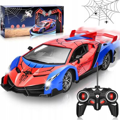 inna (Inny) SAMOCHÓD ZDALNIE STEROWANY SAMOCHODZIK WYŚCIGOWY MOTYW SPIDERMAN ZESTAW inna (Inny) SAMOCHÓD ZDALNIE STEROWANY SAMOCHODZIK WYŚCIGOWY MOTYW SPIDERMAN ZESTAW