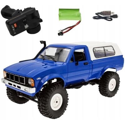Samochód Zdalnie Sterowany Wpl C-24 4Wd Terenowy Auto Niebieski Samochód Zdalnie Sterowany Wpl C-24 4Wd Terenowy Auto Niebieski