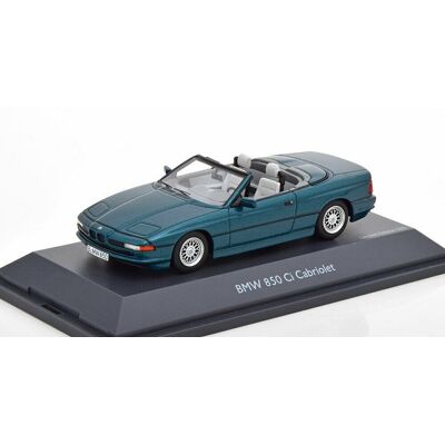 Schuco Bmw 850 Ci Convertible E31 Green Me 1:43 450915000 Schuco Bmw 850 Ci Convertible E31 Green Me 1:43 450915000