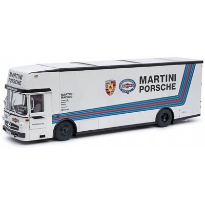 Schuco Mercedes Benz O317 Racing Transport 1:18 450032400 Schuco Mercedes Benz O317 Racing Transport 1:18 450032400