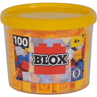 Simba Toys 104114110 - Żółte klocki - Blox 100 Simba Toys 104114110 - Żółte klocki - Blox 100