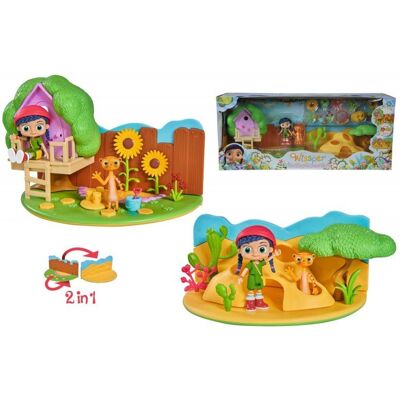 Simba, Figurki Świat Pustyni, Zestaw 2 W 1 Simba, Figurki Świat Pustyni, Zestaw 2 W 1