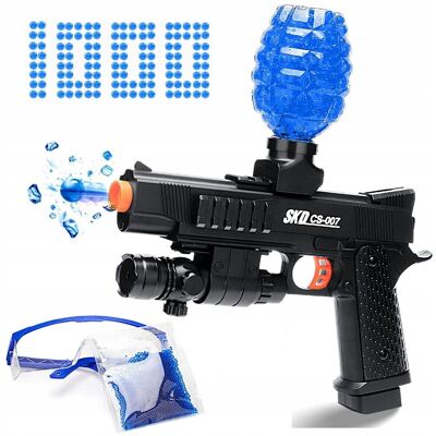 inna (Inny) SKD BLASTER PISTOLET NA KULKI ŻELOWE AUTOMAT MEGA ZESTAW LATARKA LUF inna (Inny) SKD BLASTER PISTOLET NA KULKI ŻELOWE AUTOMAT MEGA ZESTAW LATARKA LUF