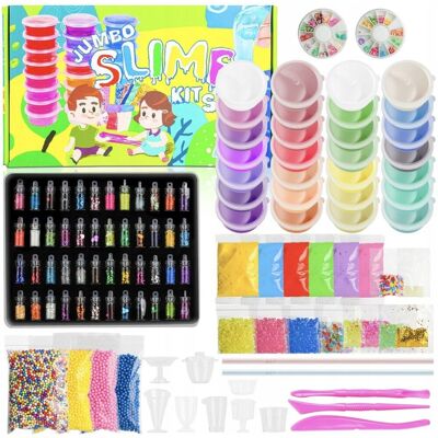 nieznany producent SLIME XXL 120w1 ZESTAW GLUTÓW KREATYWNY BOX MASA DLA DZIECI PREZENT nieznany producent SLIME XXL 120w1 ZESTAW GLUTÓW KREATYWNY BOX MASA DLA DZIECI PREZENT