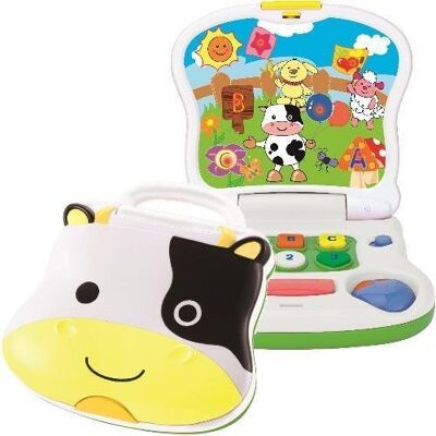 Anek Smily Play, zabawka edukacyjna Laptop Krówka Anek Smily Play, zabawka edukacyjna Laptop Krówka