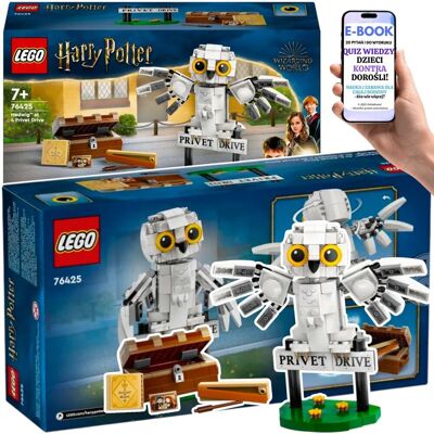 Sowa Hedwiga™ LEGO Harry Potter – Zbuduj magiczną scenę z Privet Drive (76425) LEGO DLA CHŁOPCA I DZIEWCZYNKI + EBOOK-2 Sowa Hedwiga™ LEGO Harry Potter – Zbuduj magiczną scenę z Privet Drive (76425) LEGO DLA CHŁOPCA I DZIEWCZYNKI + EBOOK-2