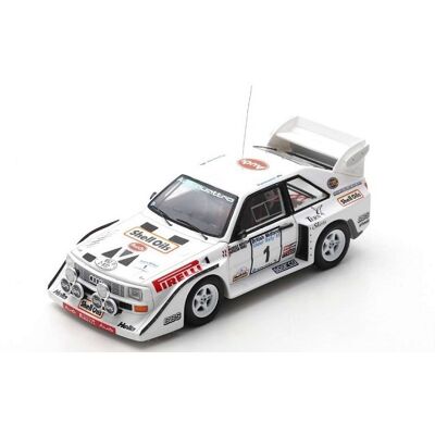 Spark Model Audi S1 Quattro No.1 British Ulster Ral 1:43 S7898 Spark Model Audi S1 Quattro No.1 British Ulster Ral 1:43 S7898