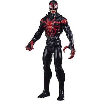 Spider-Man Max Venom Titan Hero Miles Morales Figurka, Inspirowana Wszechświatem Marvela, Kompatybilny Z Blast Gear, Tylny Port Dla Dzieci Od 4 Lat Spider-Man Max Venom Titan Hero Miles Morales Figurka, Inspirowana Wszechświatem Marvela, Kompatybilny Z Blast Gear, Tylny Port Dla Dzieci Od 4 Lat
