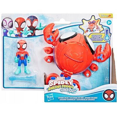 Spidey Amazing Krab łódź podwodna i Spidey zmiana koloru Water-Webs Hasbro Spidey Amazing Krab łódź podwodna i Spidey zmiana koloru Water-Webs Hasbro
