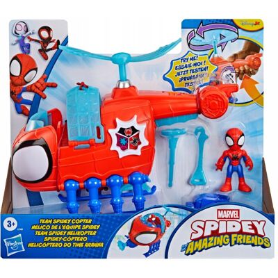 Hasbro Spidey i super-kumple Team Spedey Copter Helikopter - G1969 Hasbro Spidey i super-kumple Team Spedey Copter Helikopter - G1969