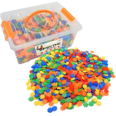 Inny producent Sprytne Klocki. Klocki Konstrukcyjne Płatki Śniegu 1200 Elementów Toys4Edu Inny producent Sprytne Klocki. Klocki Konstrukcyjne Płatki Śniegu 1200 Elementów Toys4Edu