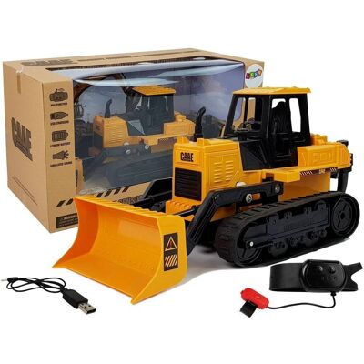 Import LEANToys Spychacz Buldożer Koła Gąsiennicowe Zdalnie Sterowany Ruchem Gestem Ręki 2.4G 1:28 Import LEANToys Spychacz Buldożer Koła Gąsiennicowe Zdalnie Sterowany Ruchem Gestem Ręki 2.4G 1:28